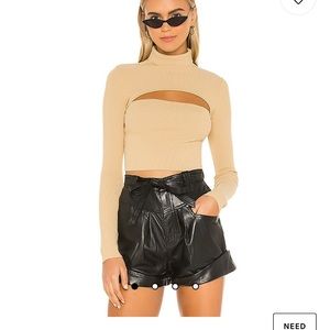 Superdown cutout sweater